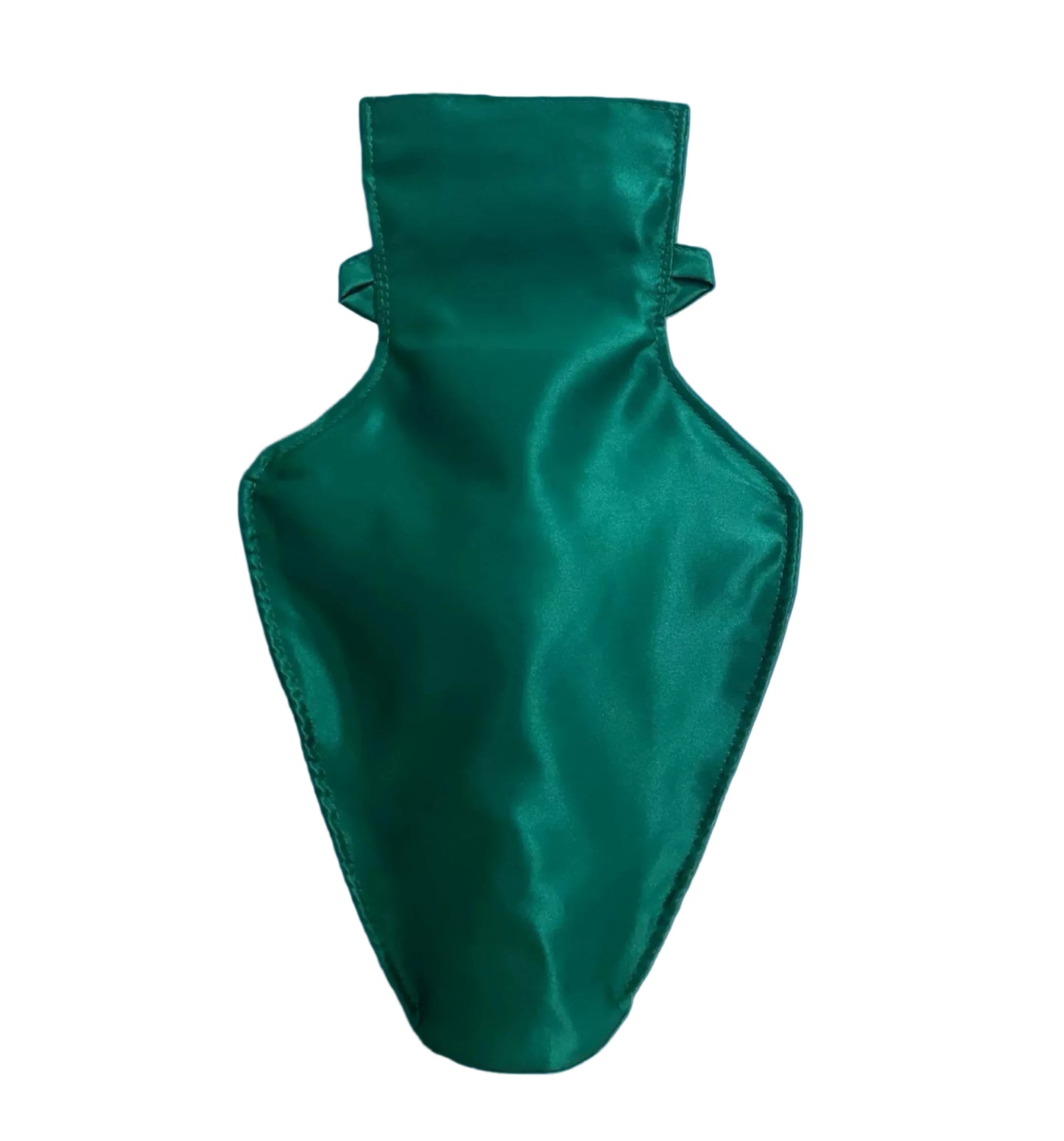 Green Satin Rhinestone Shoulder Bag